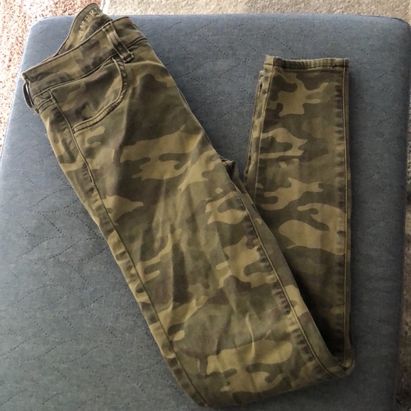 Camo American Eagle Jeggings Jeans FINAL PRICE! - Picture 2 of 6